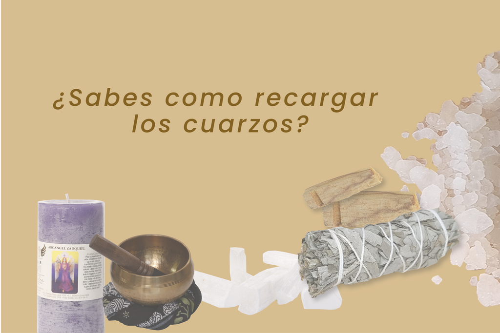 ¿Sabes cómo recargar los cuarzos?