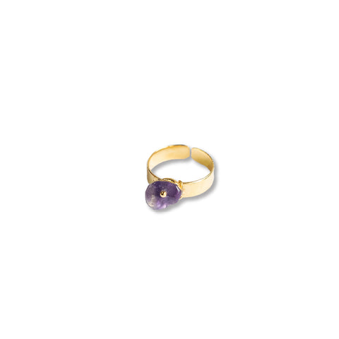 ANILLO BALIN DORADO AMATISTA