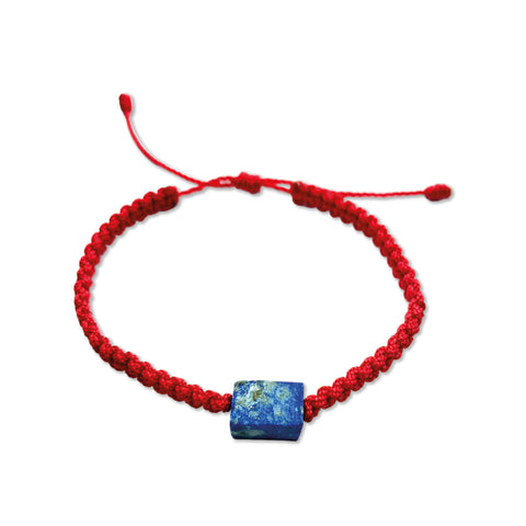 PULSERA GRADUABLE CON CUARZO EN CUBO