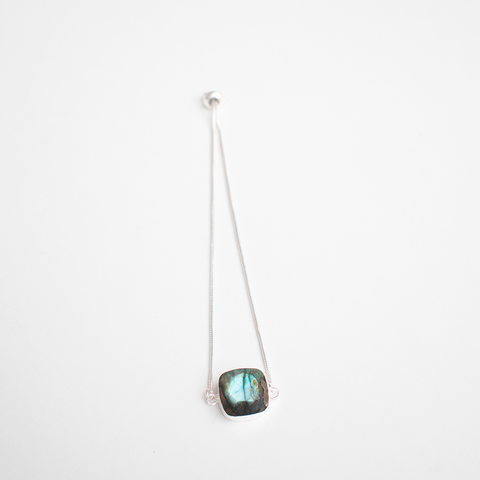 PULSERA CADENA LABRADORITA