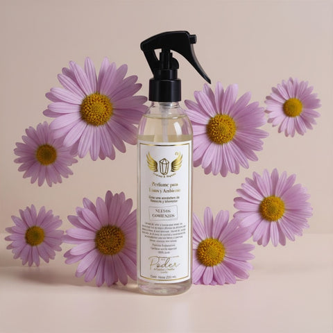 PERFUME PARA LINOS Y AMBIENTE NUEVOS COMIENZOS