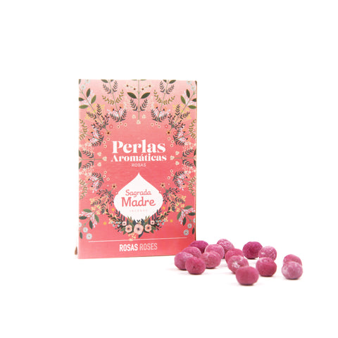 INCIENSO PERLAS AROMÁTICAS ROSAS