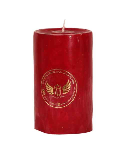VELA REDONDA ROJA