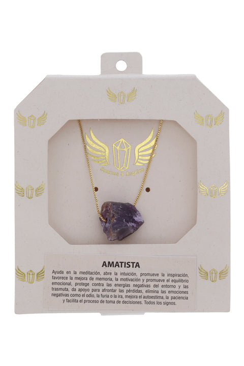 CADENA CUARZO EN BRUTO