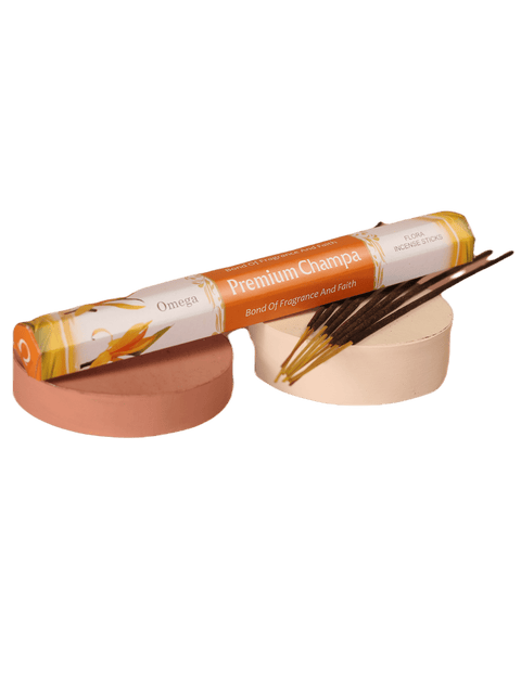 INCIENSO HEXAGONAL CHAMPA PREMIUM