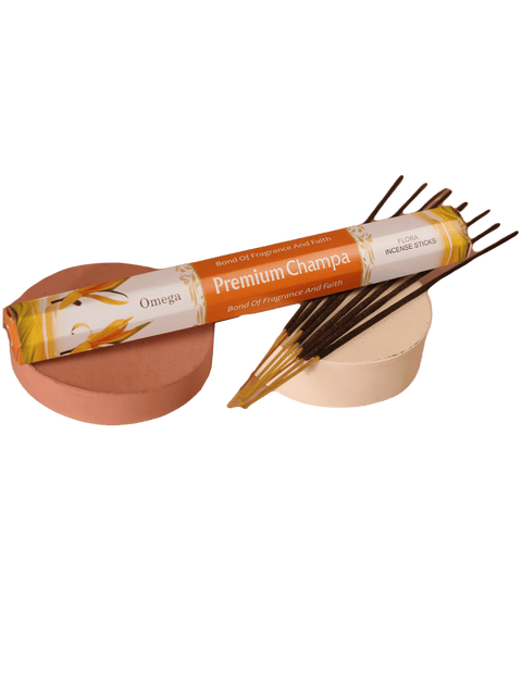 INCIENSO HEXAGONAL CHAMPA PREMIUM