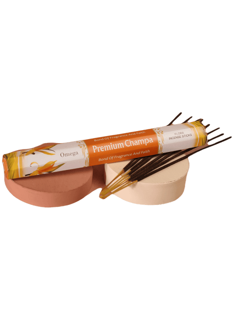 INCIENSO HEXAGONAL CHAMPA PREMIUM