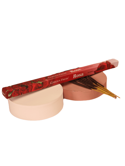 INCIENSO STICKS GARDEN FRESH ROSA