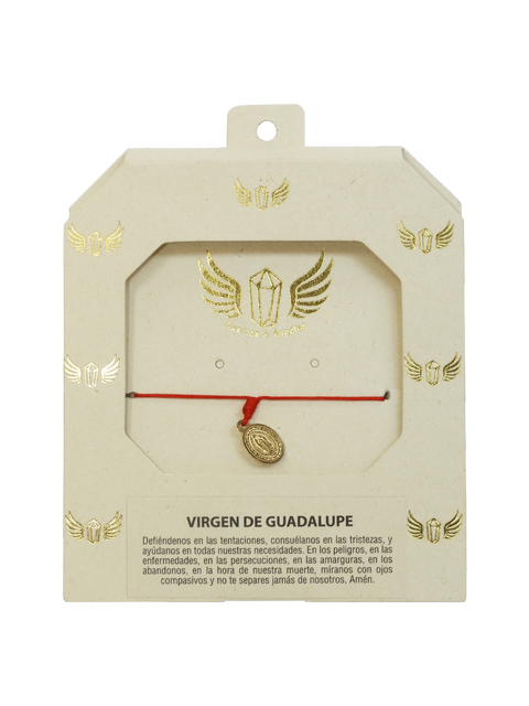 PULSERA HILO ROJO VIRGEN GUADALUPE