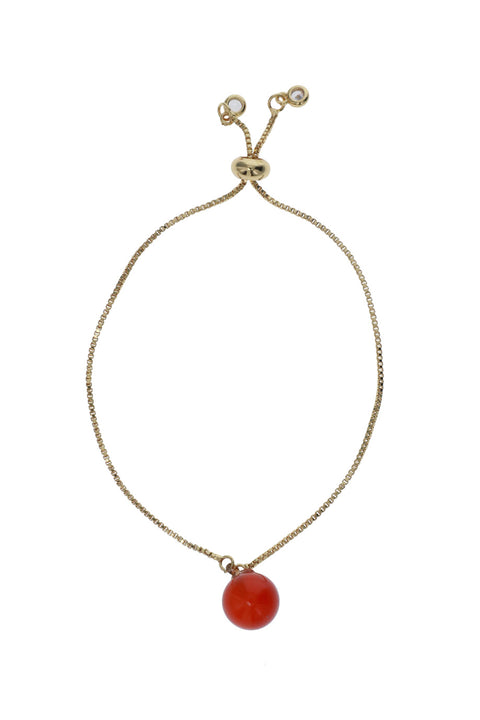 PULSERA GRADUABLE PIEDRA EN ESFERA