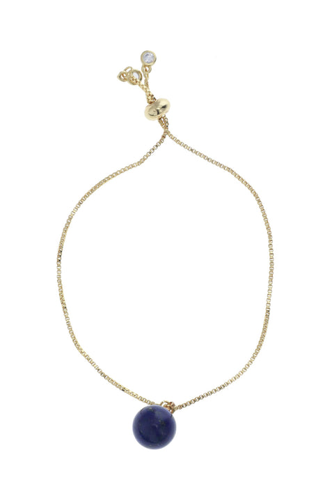 PULSERA GRADUABLE PIEDRA EN ESFERA