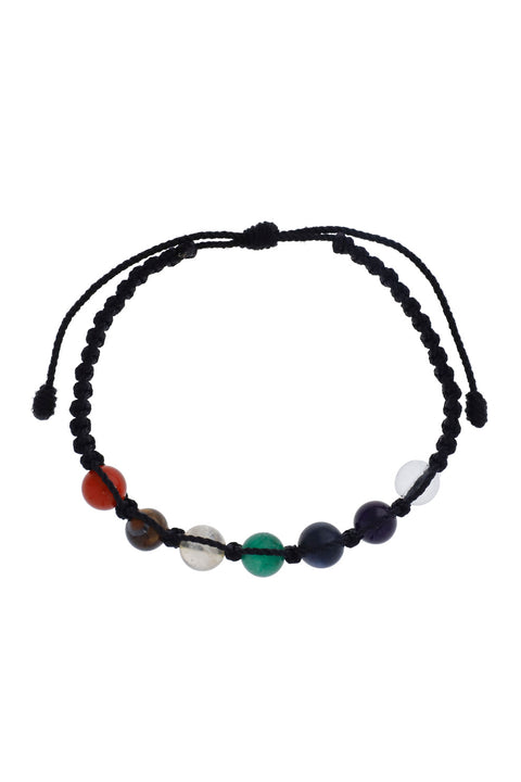 PULSERA TEJIDO 7 CHAKRAS