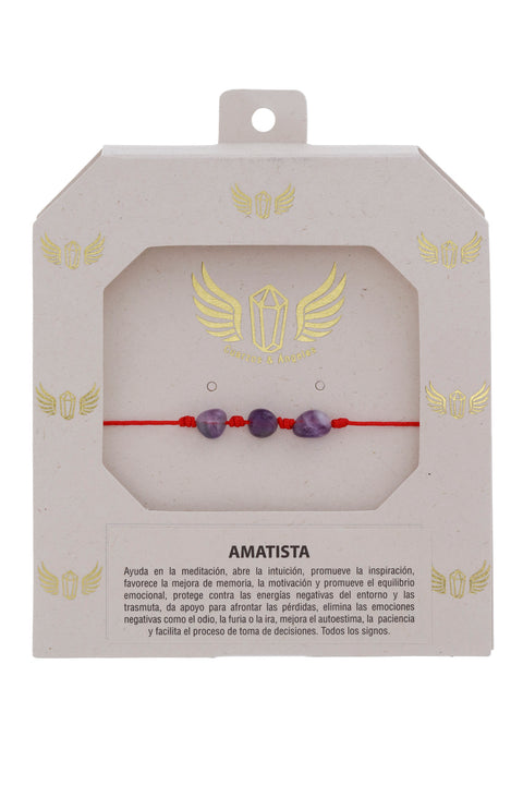 PULSERA PIEDRA HILO