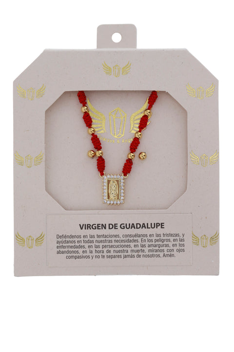 ESCAPULARIO TEJIDO  VIRGEN DE GUADALUPE