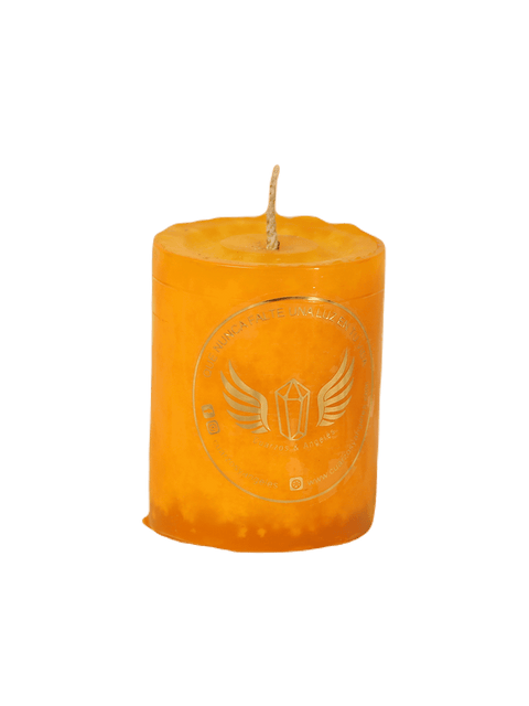 VELAS REDONDA AMARILLA