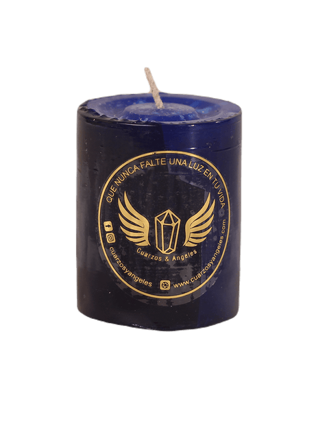 VELA REDONDA AZUL