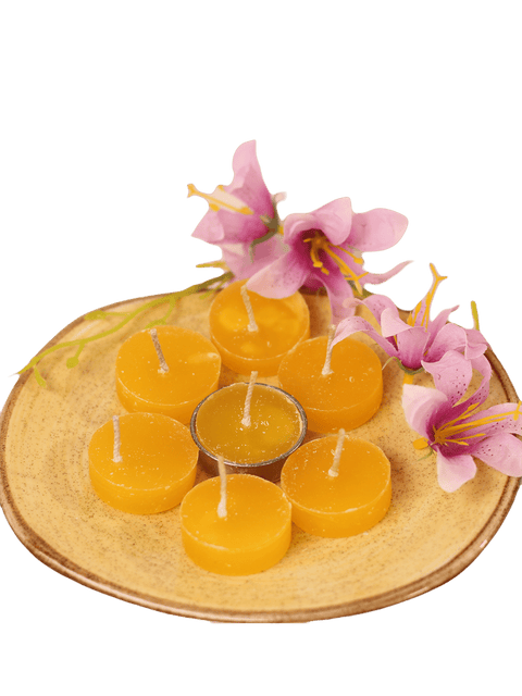VELAS X 7 AMARILLAS
