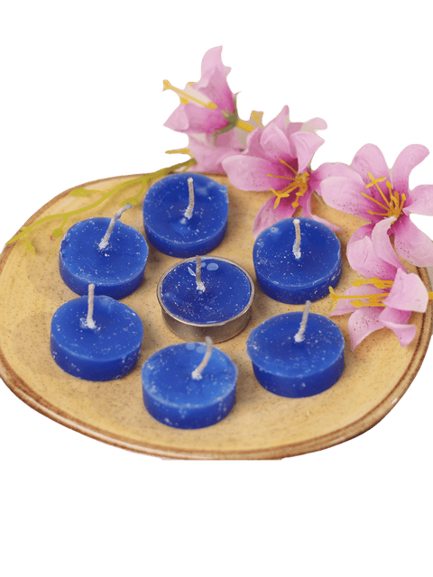 VELAS X 7 AZUL
