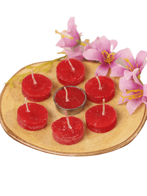 VELAS X 7 ROJO