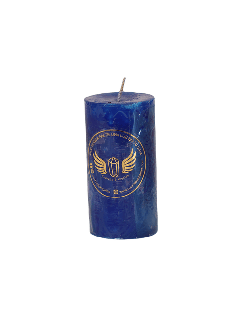 VELA REDONDA AZUL