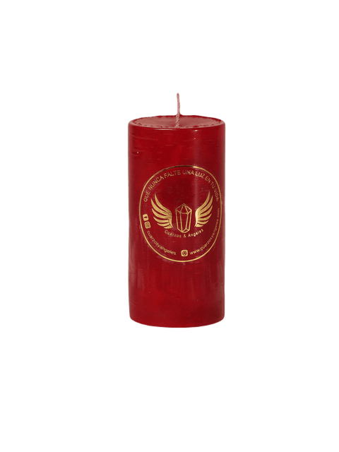 VELA REDONDA ROJA