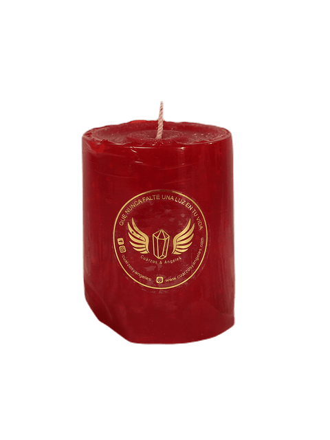 VELA REDONDA ROJA