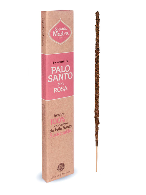 INCIENSO PALOSANTO CON ROSAS